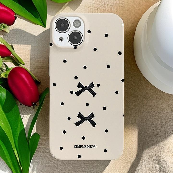 iPhone爱心全包透明手机小众个性格子黑白女款防摔实用配件苹果