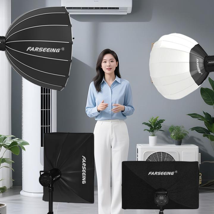 家具/电器直播间站播短视频拍摄专业补光灯