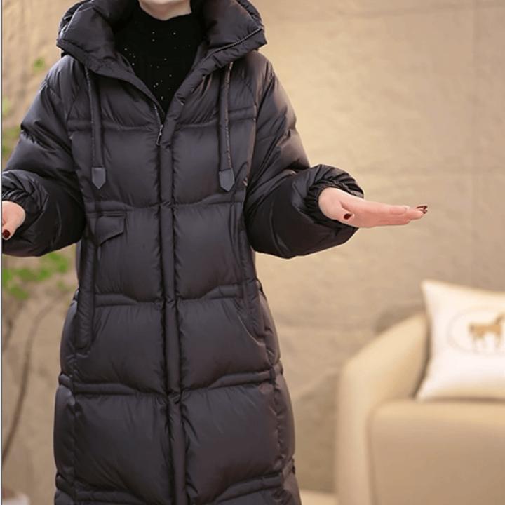 C253【鹅绒服】2025冬季新款高端轻奢宽松休闲减龄保暖加厚鹅绒服