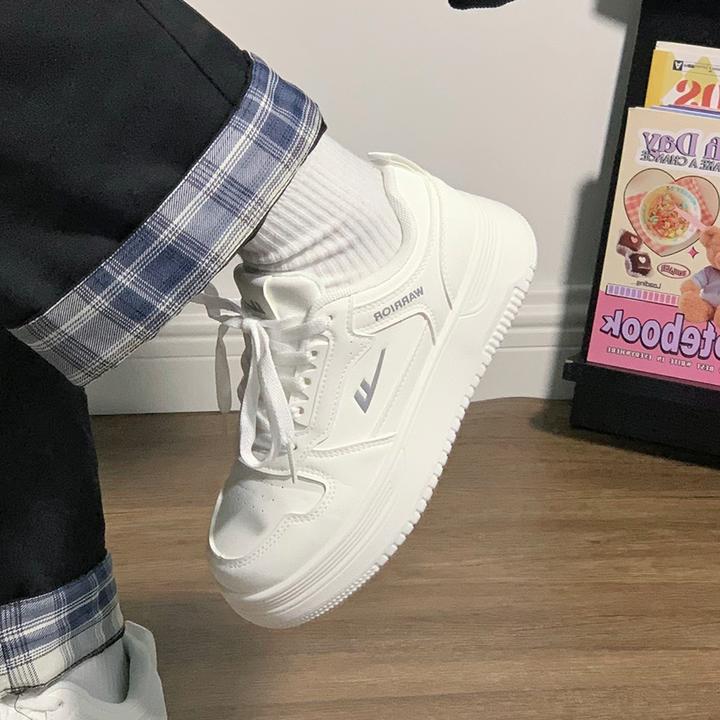 回力厚底小白鞋女2025新款春季百搭鞋子小众原创女鞋休闲学生板鞋