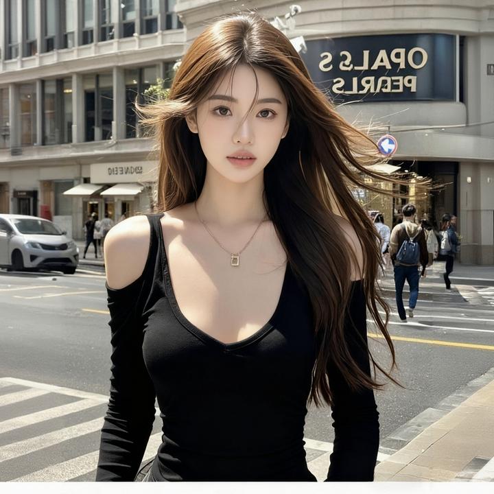 2025秋季新款露肩长袖t恤纯欲风辣妹穿搭修身显瘦打底衫小众上衣