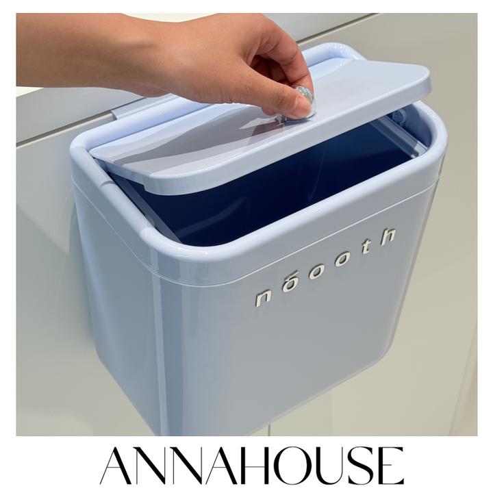ANNAHOUSE厨房垃圾桶挂式家用厨房专用免弯腰厕所垃圾筒收纳桶NS