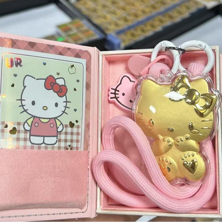 2025年新款含金kt猫粉色手机挂件被包挂件钥匙扣送女友闺蜜礼物