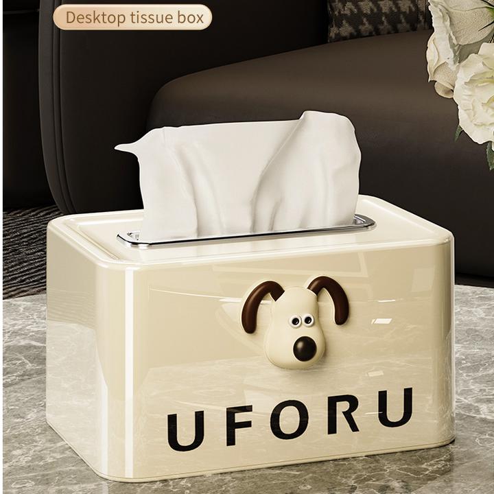 纸巾盒客厅高档轻奢家用创意高级感高颜值网红款餐巾纸茶几抽纸盒