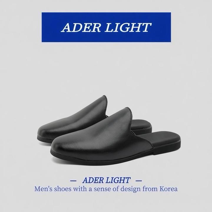 【轻奢风】韩国ADERLT一脚蹬勃肯穆勒半包皮拖鞋外穿通勤休闲包头拖