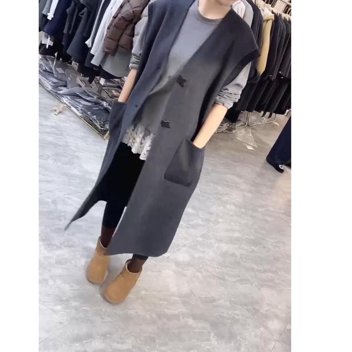 2025洋气新款时尚女装网红潮流气质靓丽漂亮马甲外套女ZX26