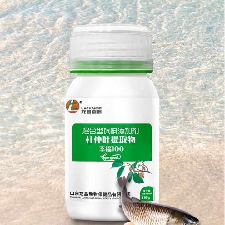 龙昌动保幸福100杜仲叶提取物水产养殖饲料添加剂混合型养殖添加