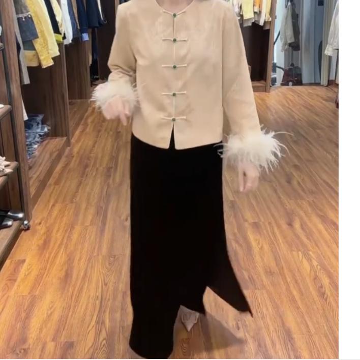 2025春季新款时尚女装网红气质爆款百搭洋气外套裙子女小众GG