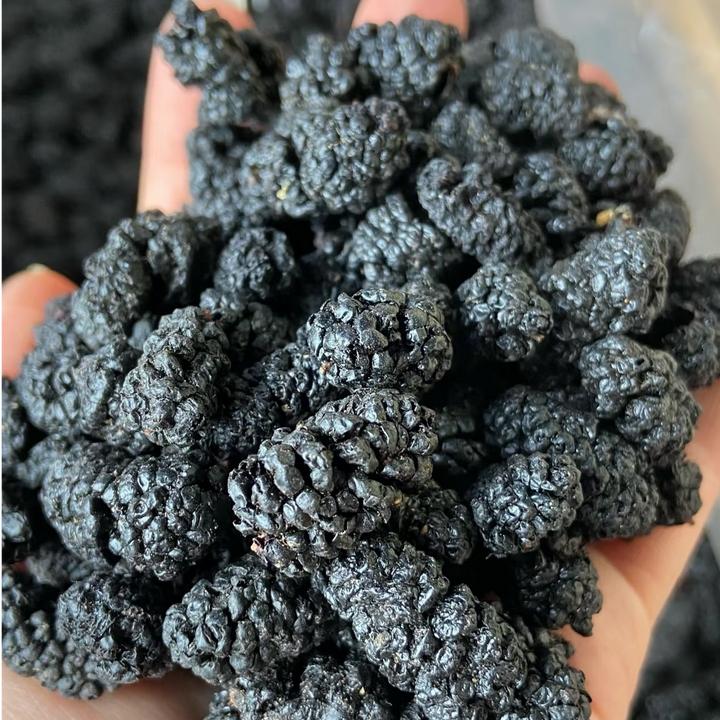 【桑葚】免洗新疆黑桑葚干自然晾晒干净无沙桑葚大果即食泡水泡酒