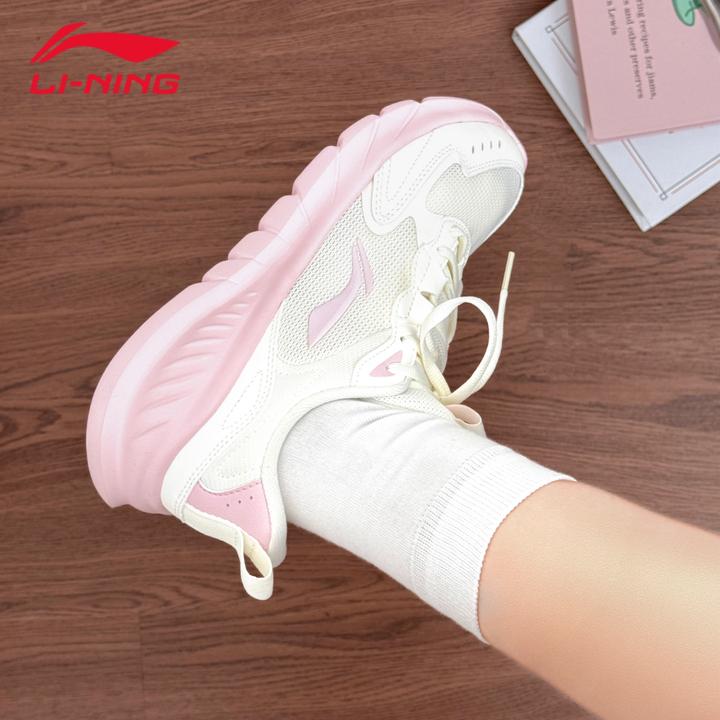 李宁轻岚女鞋跑鞋百搭轻便透气休闲鞋子女款爆款2025新款正品鞋子