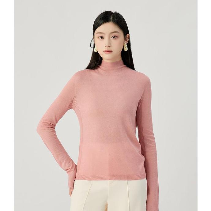 哥弟阿玛施正2025秋冬季新款时尚气质山羊绒休闲打底衫毛衣女上衣