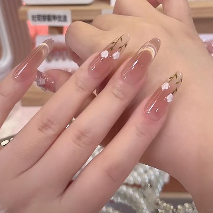 【郁金香】初春新款水嫩嫩温柔气质减龄穿戴甲