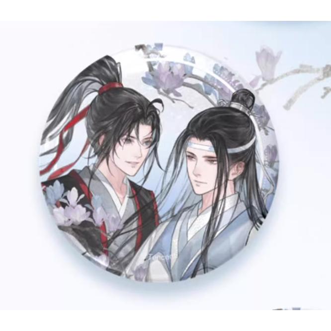 【大促】次元汇 魔道祖师动画 天子笑 双人光栅吧唧 官方正版