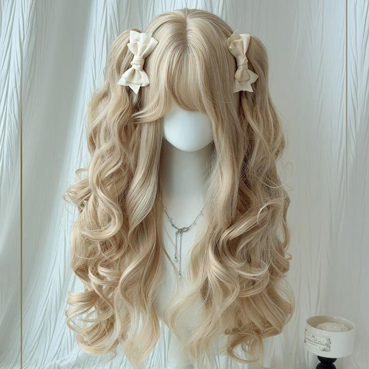 【卷卷星云】艾丽卷卷lolita假发全头套女抓夹马尾罗马卷日常假发套