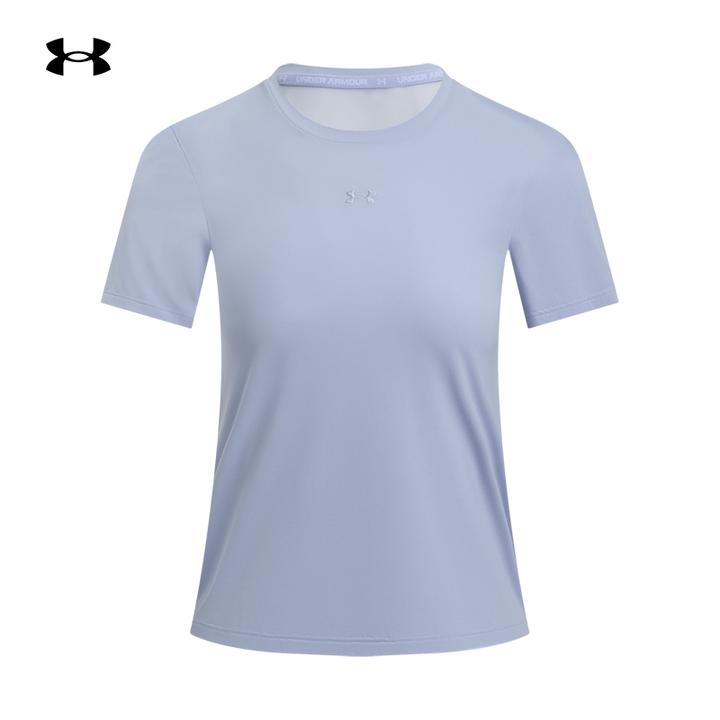 安德玛官方UA春夏Cool Mesh女子轻质训练运动短袖T恤6007556