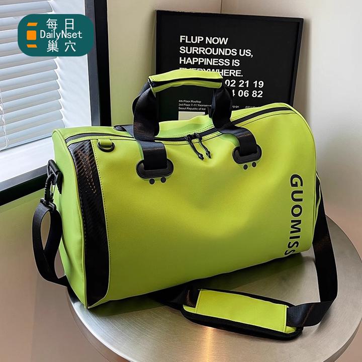 德国干湿分离运动健身包防水游泳包旅行包轻便女大容量收纳行李袋