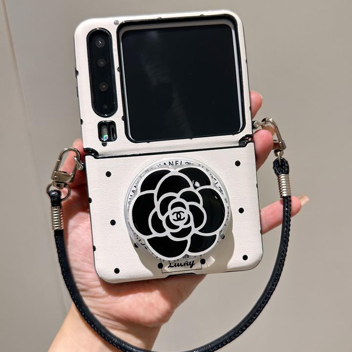 黑山茶花磁吸适用华为purax折叠屏荣耀magicvflip2手机壳pocket2