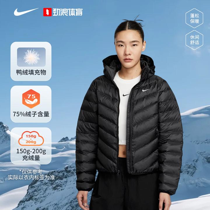 耐克（NIKE）女子DOWN JACKET休闲时尚羽绒服HV5106-010