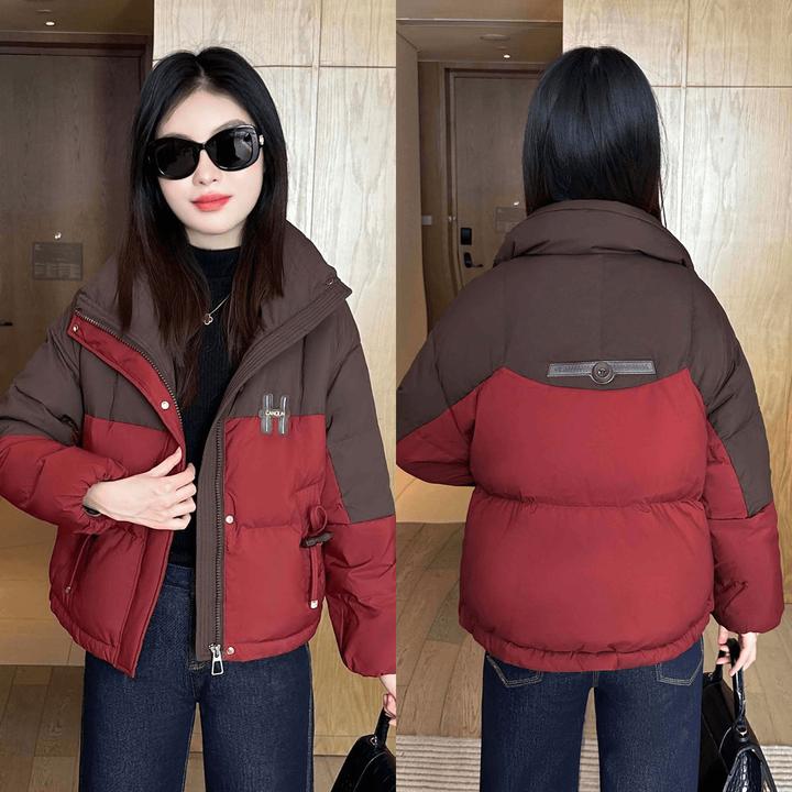 短款时尚休闲百搭加厚韩版冬季棉衣洋气保暖立领显瘦宽松减龄棉衣