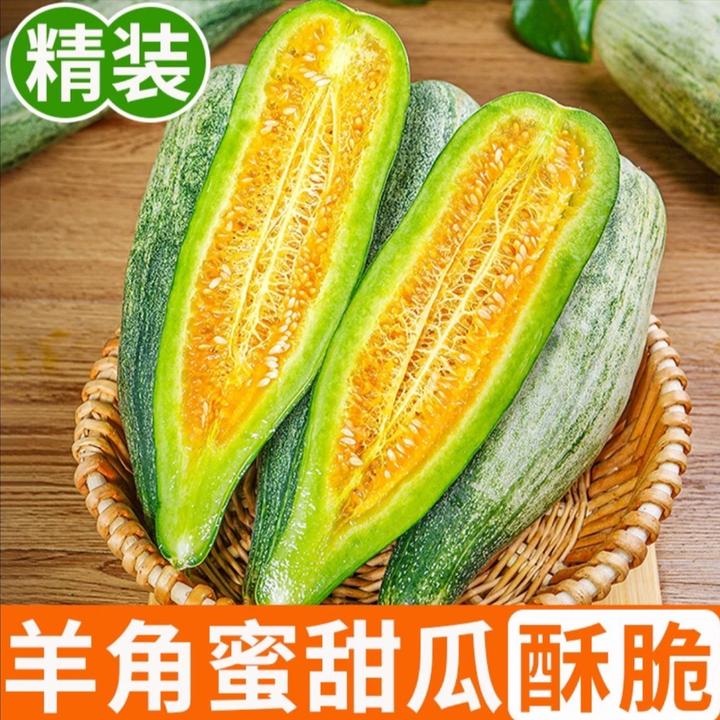 【遥遥领鲜】新鲜羊角蜜甜瓜应季水果山东正宗原产地香瓜5斤3斤装