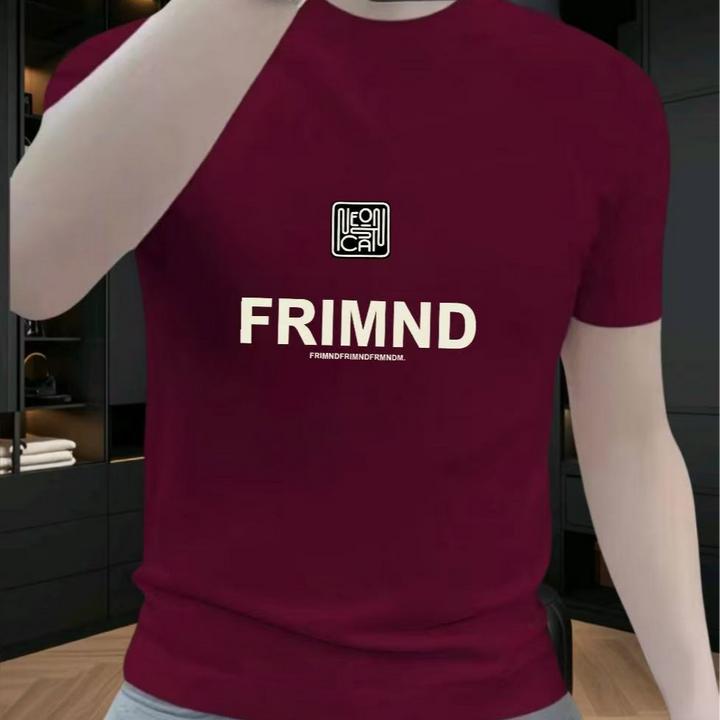 2025青少年夏季男T恤休闲上衣时尚卡通百搭男女同款帅气简约