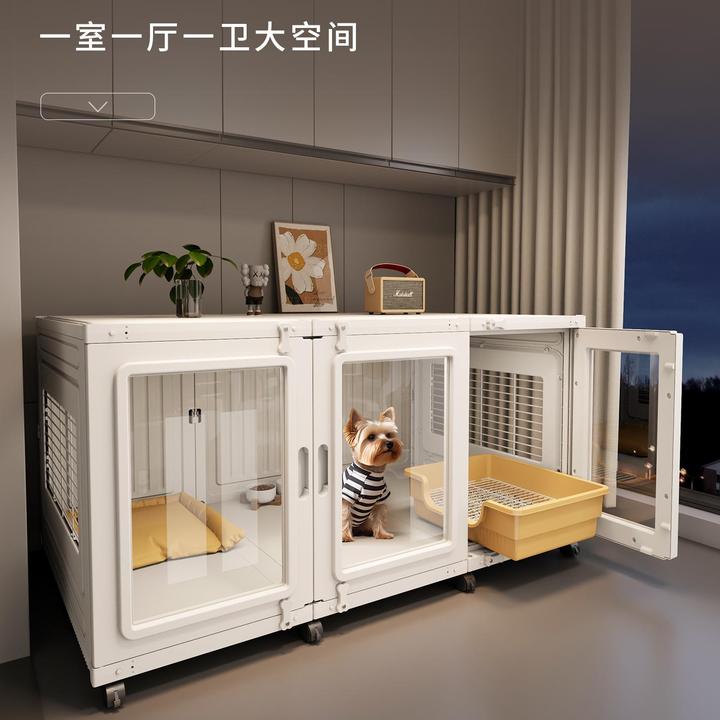 【豪华狗别墅】超大狗笼子家用室内中小型犬宠物笼比熊泰迪狗柜子