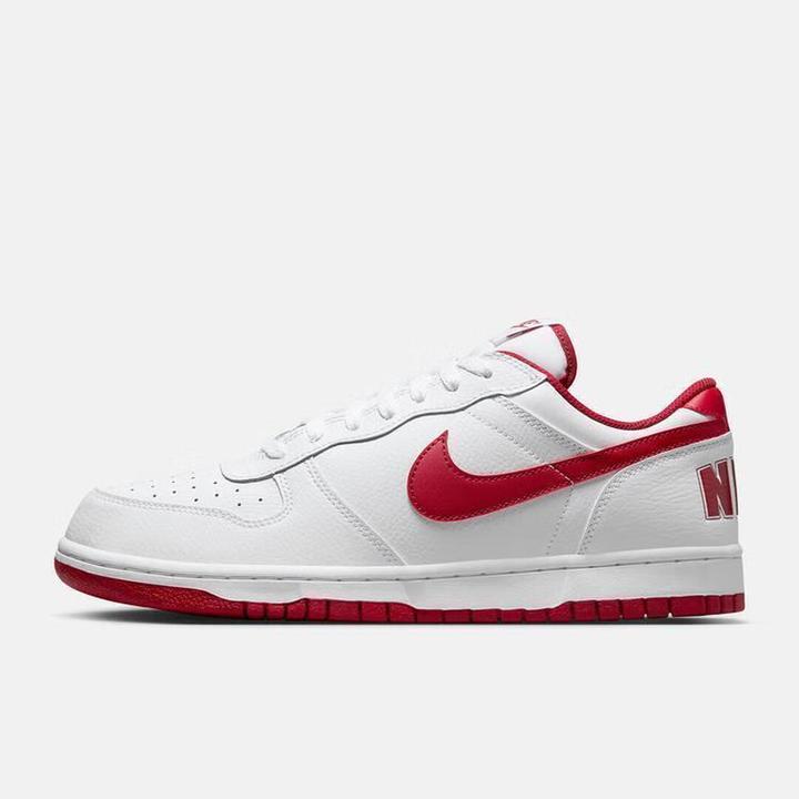 Nike耐克男鞋板鞋新款白红BIG NIKE运动鞋百搭休闲鞋355152-150