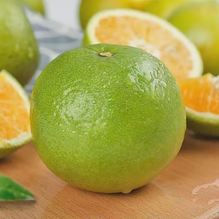 云南冰糖橙新鲜应季青皮水果清甜多汁皮薄肉厚