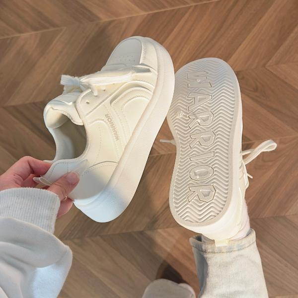 回力小白鞋女2025秋季新款轻便平底休闲鞋子简约百搭学生白色板鞋