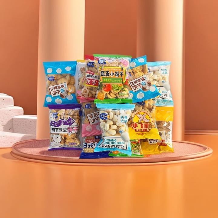 共商优选营养小饼干看剧即食办公室解馋夜宵零食休闲