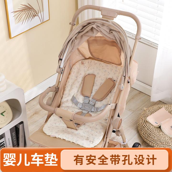 新生儿推车垫加厚婴儿专用推车垫子车垫子秋冬保暖棉垫可机洗防滑