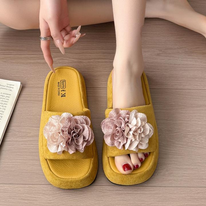 夏天拖鞋女款外穿时髦2025新款爆款高级感增高厚底凉拖一字拖外出