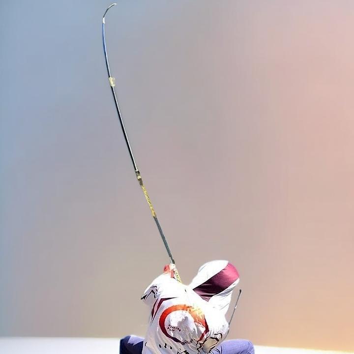 大力大物杆19调鱼竿手杆巨物鱼竿暴力杆鲟青鱼竿超轻超硬