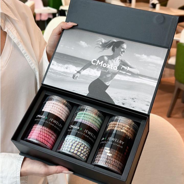 CMoxla· 全能发绳一盒内3罐 每罐15根