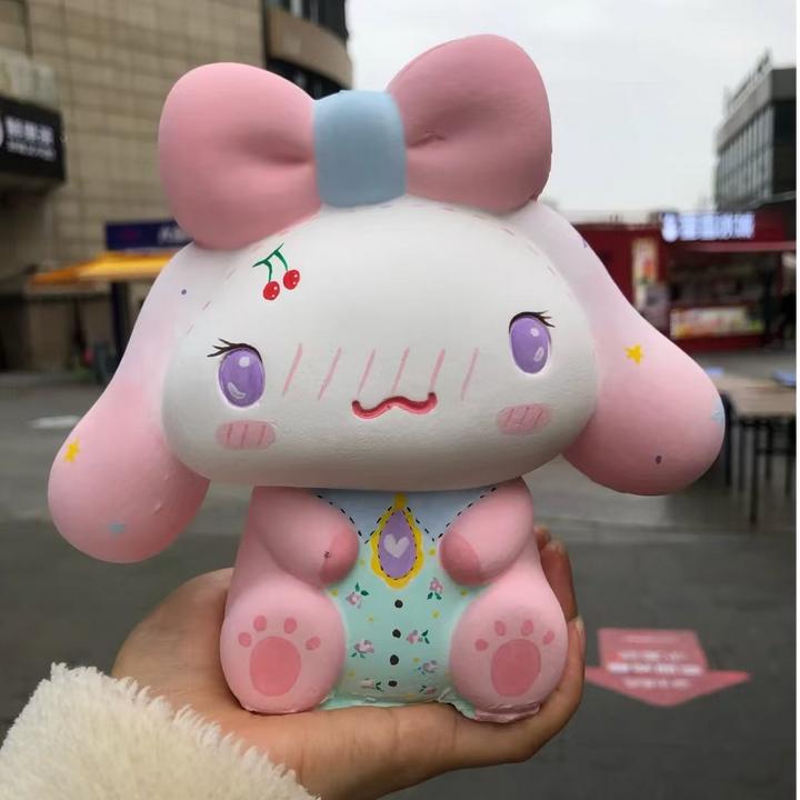 【暑期立减】新款大号16cm玉桂狗石膏涂色立体3D儿童DIY玩具手工