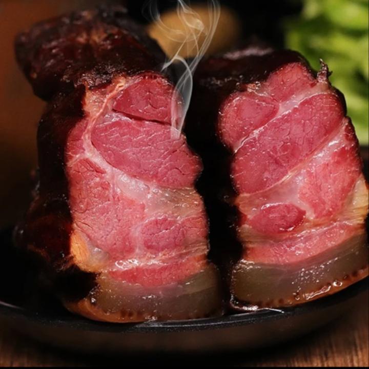【偏瘦前腿腊肉】正宗腊肉农家土猪老腊肉四川特产柴火烟熏腊肉