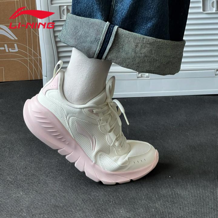 李宁轻岚女鞋跑鞋透气轻便百搭休闲鞋子女款爆款2025新款正品鞋子