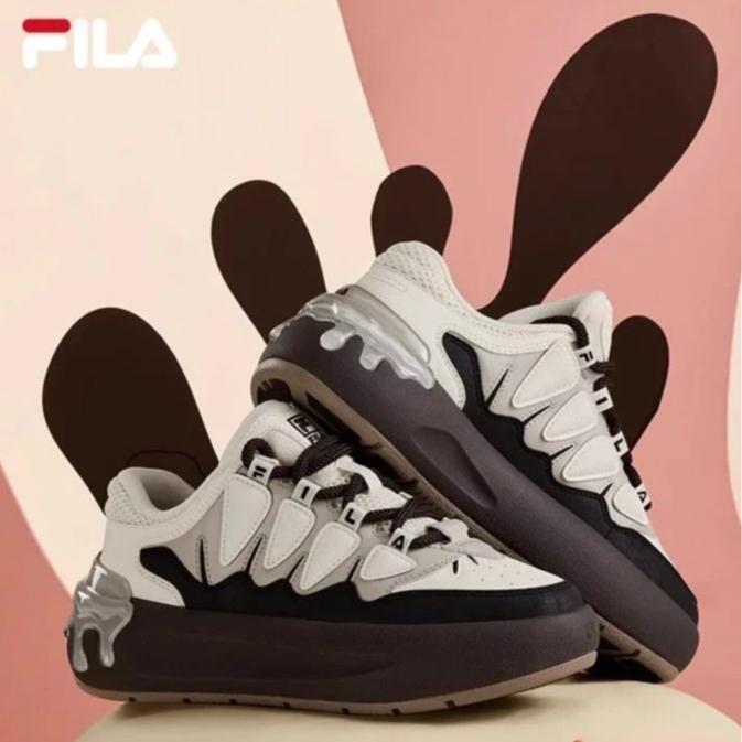 Fila/斐乐正品【萝卜鞋】秋冬女款厚底增高休闲舒适透气百搭板鞋
