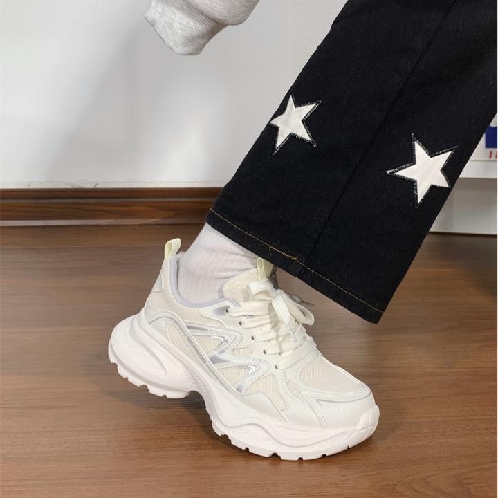 Warrior/回力软底运动鞋女款轻便百搭网红爆款新款透气减震老爹鞋