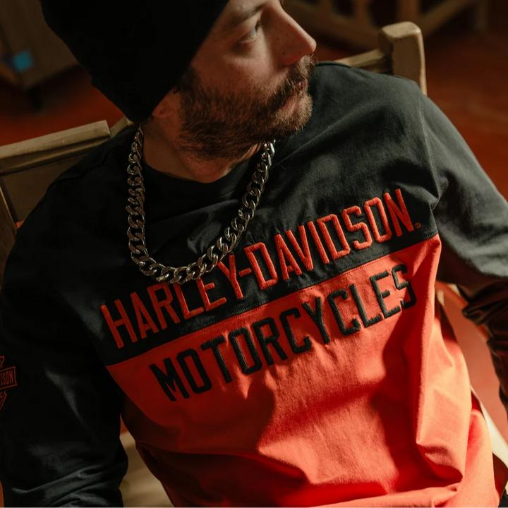 Harley Davidson/哈雷戴维森赛车T恤/长袖T恤/96800-25VM