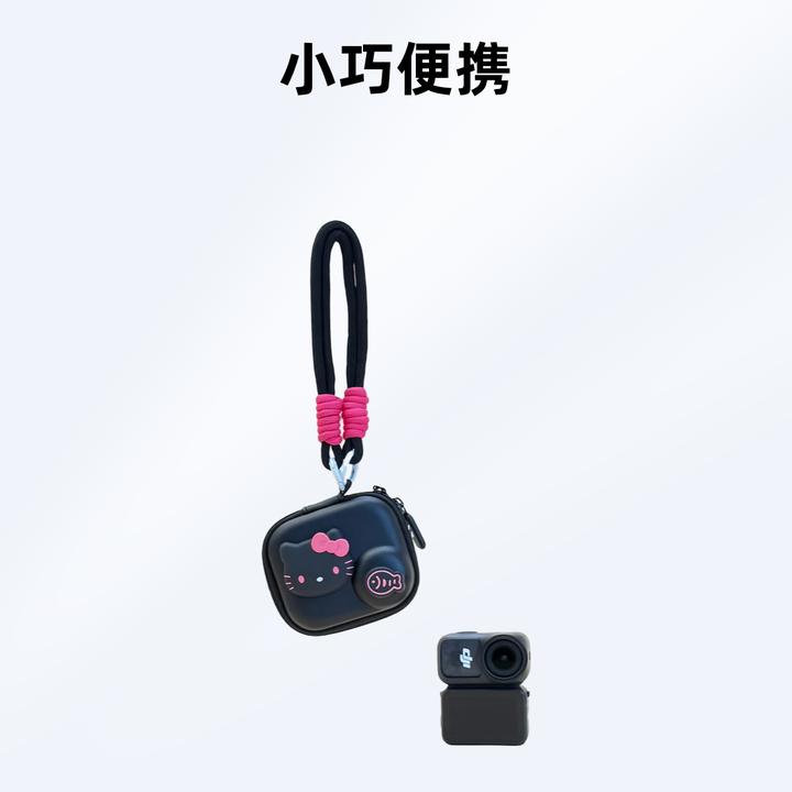 小众可爱大疆osmo nanoKT猫收纳包运动相机DJI保护套配件硬壳