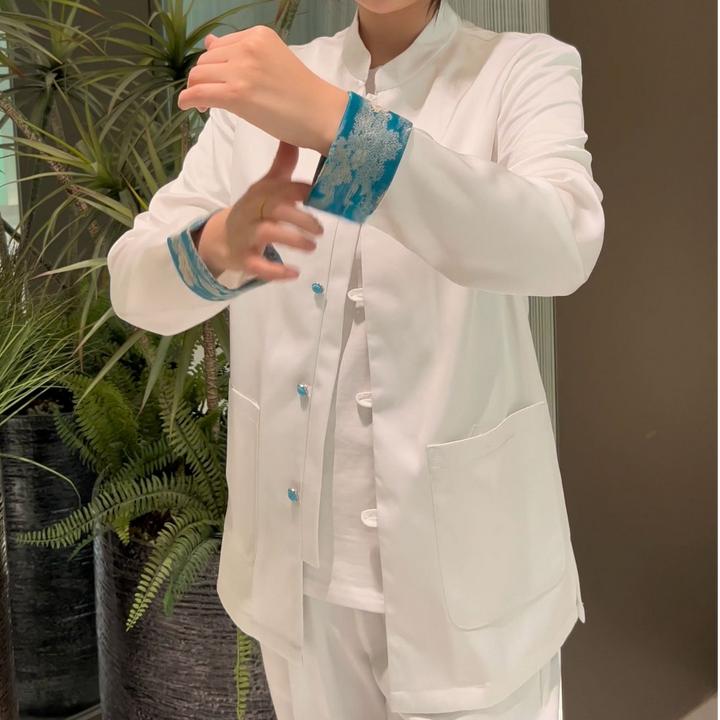 88 25260男士新款时尚休闲唐装衬衫