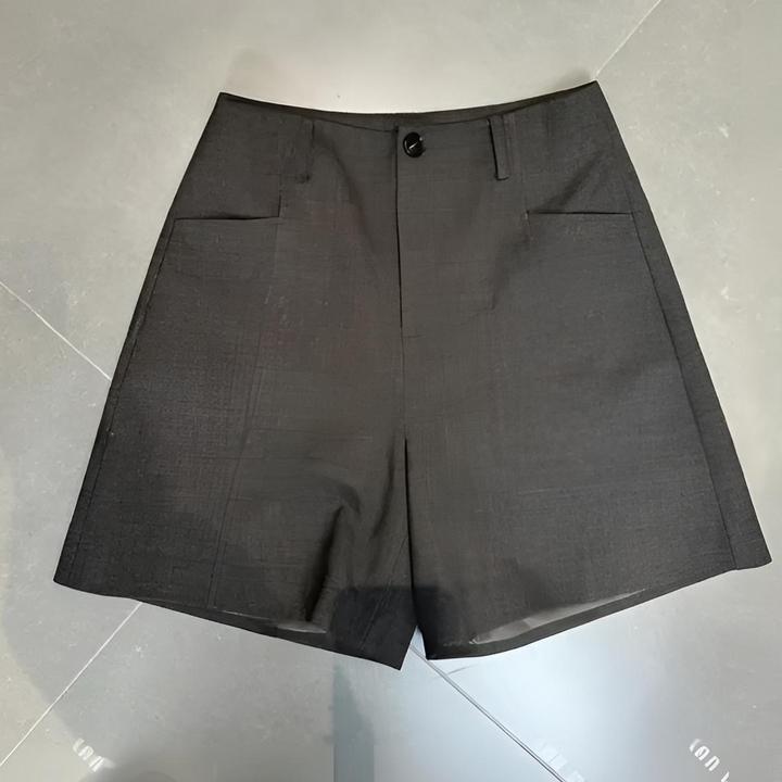 【休闲依旧】四分半短裤时尚高腰休闲洋气显瘦百搭裤子女