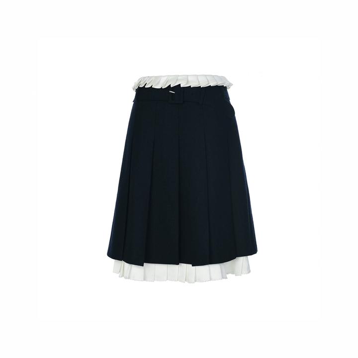 LeFame/拉飞姆【王子璇同款】2025冬季新款学院风短裙FF25D31SS164