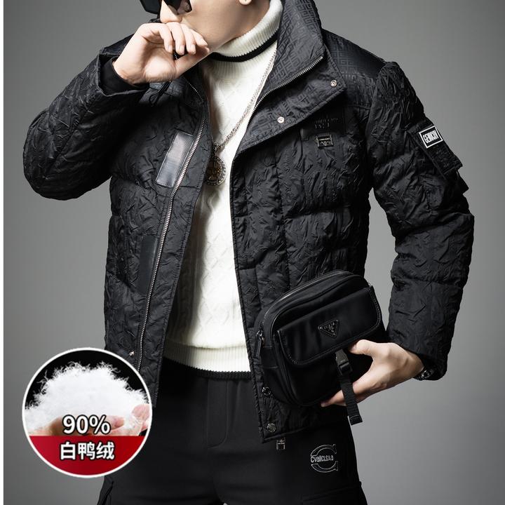 洛尼提日亚极寒立领羽绒服男冬装2025新款冬季加厚防寒服保暖外套