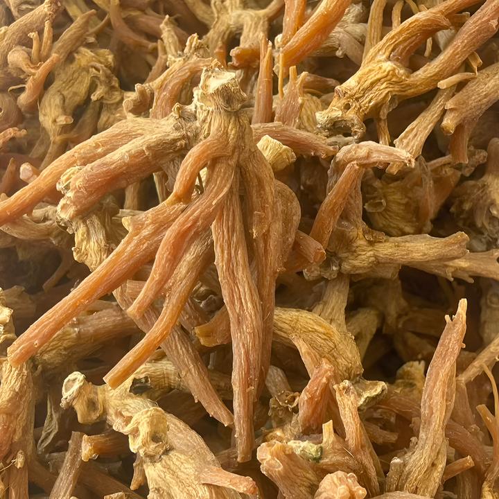 高丽参爪参整支传统大支泡水切片龙爪人参高丽参250g