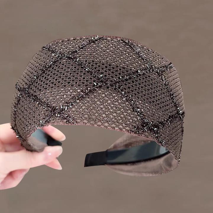 头饰发箍女士宽边碎发外出百搭压发夏日发卡带齿防滑遮白发头箍