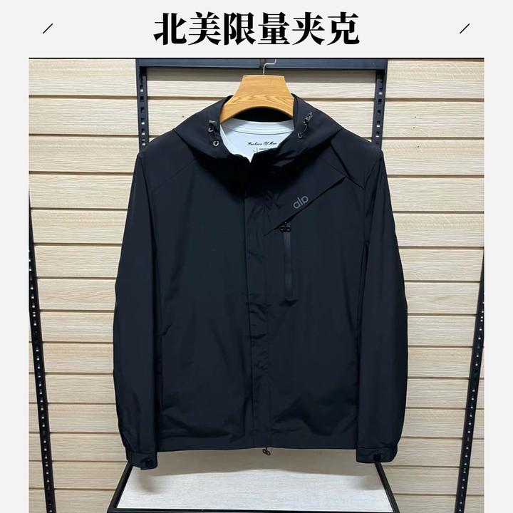 北美限量款男女同款春秋连帽休闲轻奢潮流爆款夹克外套