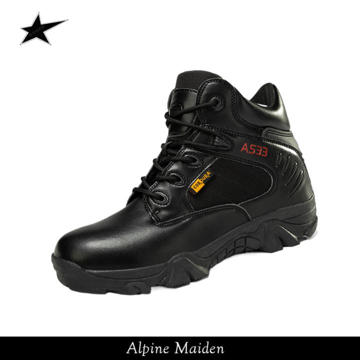 A星Alpine Maiden机车骑行鞋骑士装备男防摔透气赛车鞋四季防水机