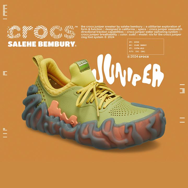 CROCS/卡骆驰【salehebembury x juniper】户外休闲运动鞋|208694